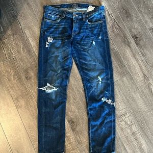 Lucky Brand Jeans - Floral boyfriend jeans